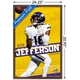 thumbnail image 3 of NFL Minnesota Vikings - Justin Jefferson 22 Wall Poster, 22.375" x 34" Framed, 3 of 6