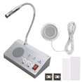 thumbnail image 2 of Walkie Talkie Intercomunicador Para Mostrador De Ventana, Estación De Tienda, Banco, Oficina, Libre De Ruido, Para De Comunicación Segura, 2 of 7