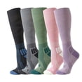 thumbnail image 6 of Domzle Compression Socks - Compression Socks Women & Men Circulation - for Running,Athletic Army Green, 6 of 6