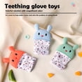 thumbnail image 7 of Silicone Teething Mitt,Soothing Infant Teething Mitten,Food Grade Silicone Infant Teethin-g Mitten,BPA-Free Chew Toy for Pain Relief,Sucking Need,Rabbit Teethin-g Toys for 0-6 6-12 Months, 7 of 7