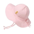 thumbnail image 1 of Gorro de sol para bebé DANMY UPF 50+, ajustable, rosa, 6-24 meses, 1 of 7