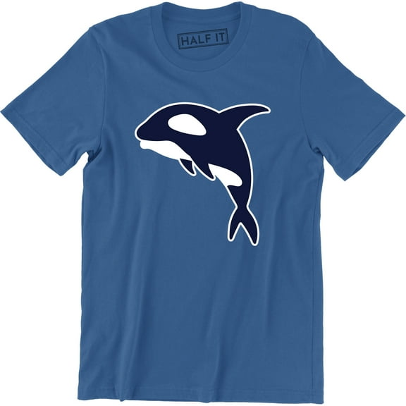 Killer Whale Wilderness Big Fish Sea World Ocean Pokect Mens T-Shirt