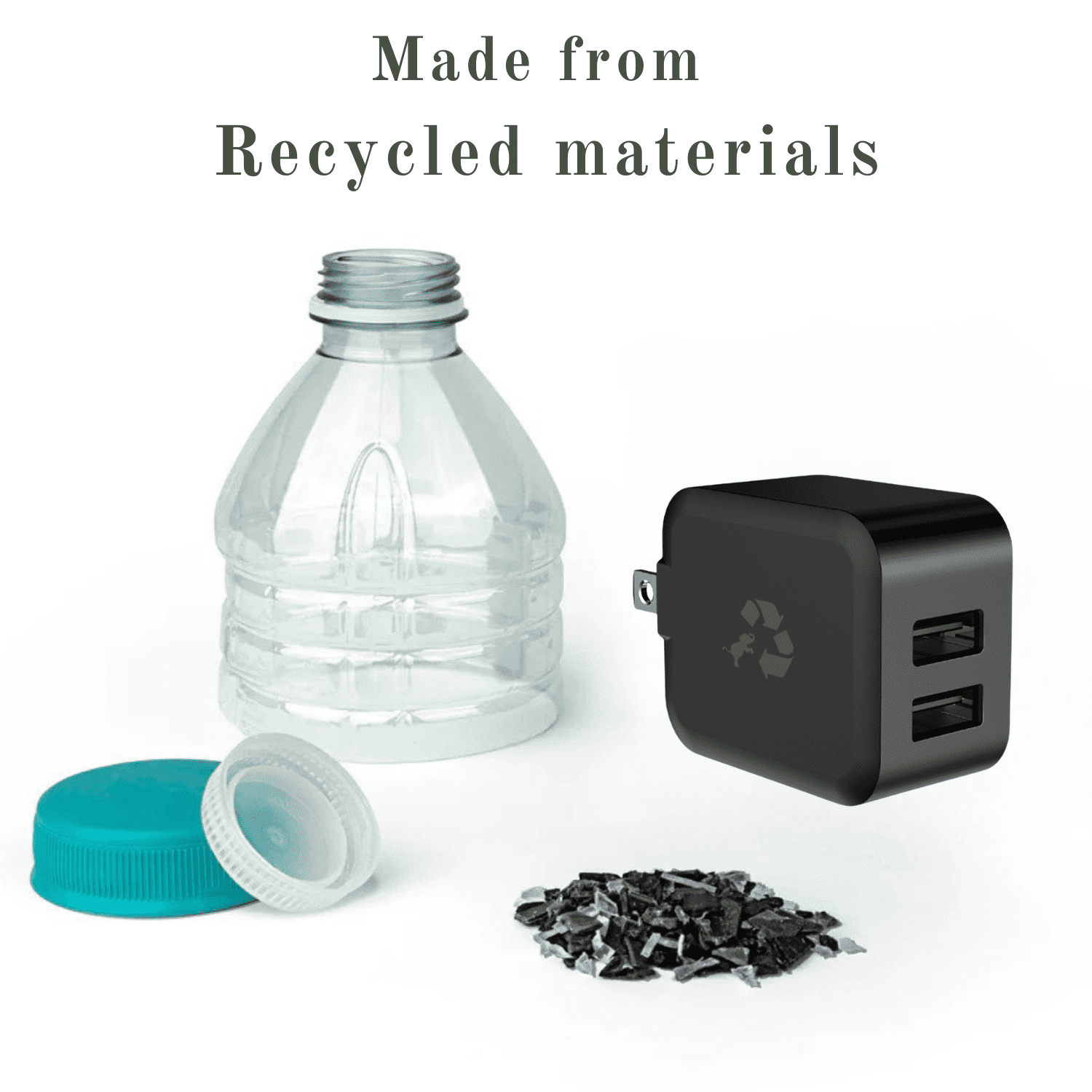 Nimble Bundle with USB-A to Lightning Cable Black