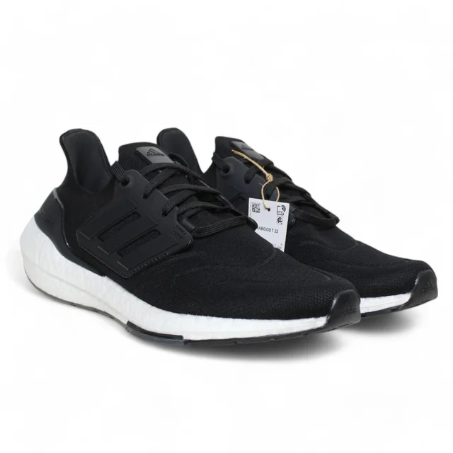 Adi - das Ultraboost 22 Black Athletic Running Shoes Running Men's Size 7 GX3062