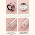 thumbnail image 4 of Maytalsory Easy For Travel Mug Glass Teacup For Tea Cups Infusion Bottle Tea Infuser Rose Gold, 4 of 6