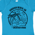 thumbnail image 4 of Inktastic Summer Vacation Mode Virginia Beach Virginia Boys or Girls Baby Bodysuit, 4 of 5