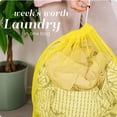 thumbnail image 3 of Bolsas de lavandería Handy Laundry Mesh XL, paquete de 2 unidades, amarillas, 3 of 7