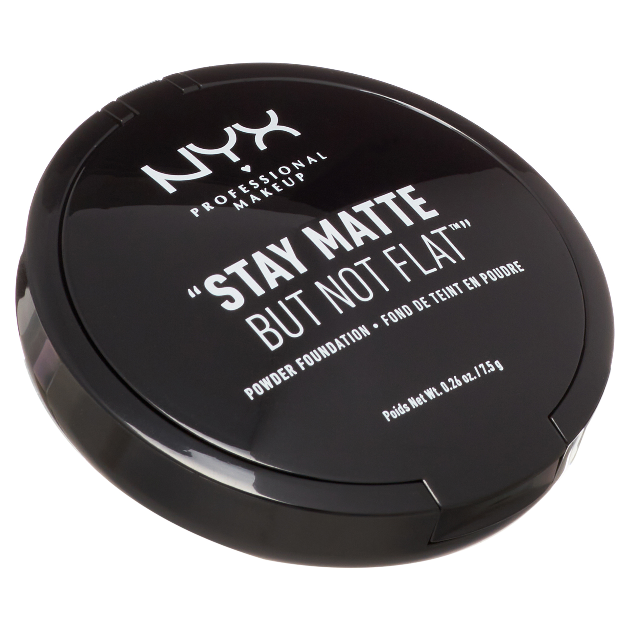 NYX Professional Makeup Stay Matte but not Flat Powder Foundation, Nude 0.26 oz - image 3 of 9