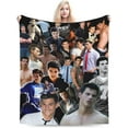 thumbnail image 6 of Taylor Lautner Fleece Blanket for Couch - Throw Blanket Lightweight Taylor Lautner Merch Super Soft Cozy Luxury Bed Blanket Microfiber and Throws for Sofa, 6 of 6