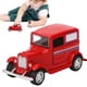thumbnail image 4 of Coche de juguete de aleación, modelo de vehículo de simulación vintage, vehículo de juguete para niños y niños (rojo), 4 of 9