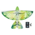 thumbnail image 2 of Flying RC Bird Toy, Bionic Flapping Wings Bird High Simulation USB Charging 100mAh Battery LED  for Outdoor Green,Blue,Pink, 2 of 7