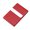 Red, variant on Flip Leather Cigarette Case Fashion Magnet Adsorption Card Storage Box Smoking Accessories (Red)