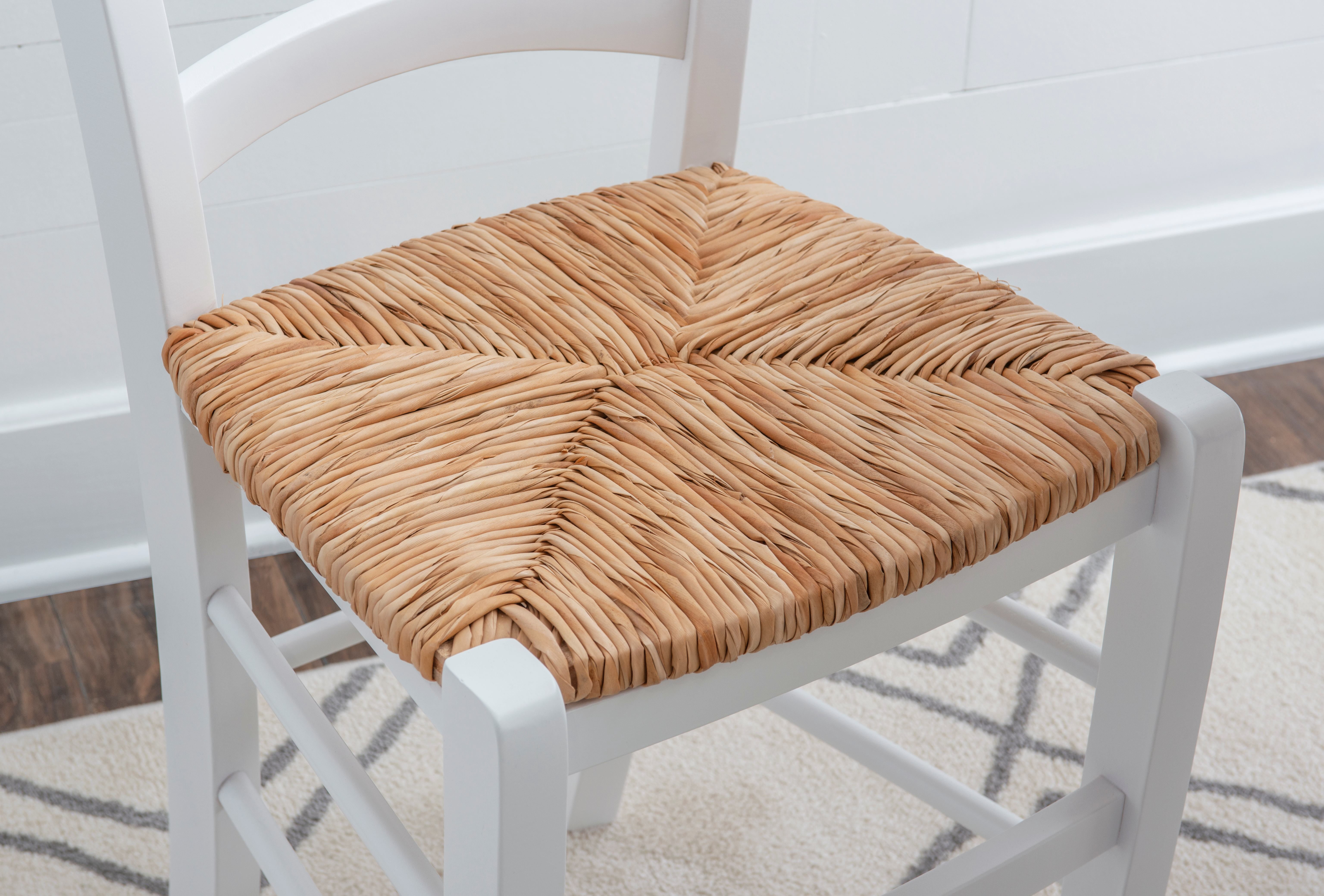 Linon Varney Dining Chair, Set of 2, White