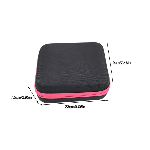 Mini Sac à Huile Essentielle, 16 Emplacements, Sac De Rangement Portable Pour Bouteille D'huile Essentielle, Petit Récipient D'huile Essentielle Avec Porte-clés, Ensemble De Voyage, Rouge, Moderne