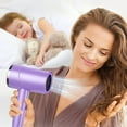 thumbnail image 2 of Dreparja Under $5 Electric Hair Dryer High Speed Hair Dryer Home Hair Dryer Hot Wind Comb Hair Salon Blowing With Collection Nozzle, 2 of 7
