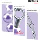 thumbnail image 3 of Collar para perro Hosiwei Chunky Pearl con alambre de acero inoxidable, 3 of 6