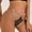 Black, variant on Lace Thong Women's Underwear Sexy Thongs Bikini Briefs Ventilated Loop Red Regular Sequin Breathable Underwear for Women,M