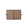 thumbnail image 2 of Elegant Kitchen and Bath Amoura 24X36 Pivot Mirror In Black, 2 of 15