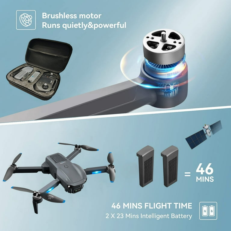 4DRC 4D-F8 GPS Brushless Motor Drone with FPV Camera