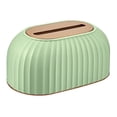 thumbnail image 1 of Suyin Boîte de Rangement pour Mouchoirs Style Nordique avec Porte-Serviettes, 1 of 4
