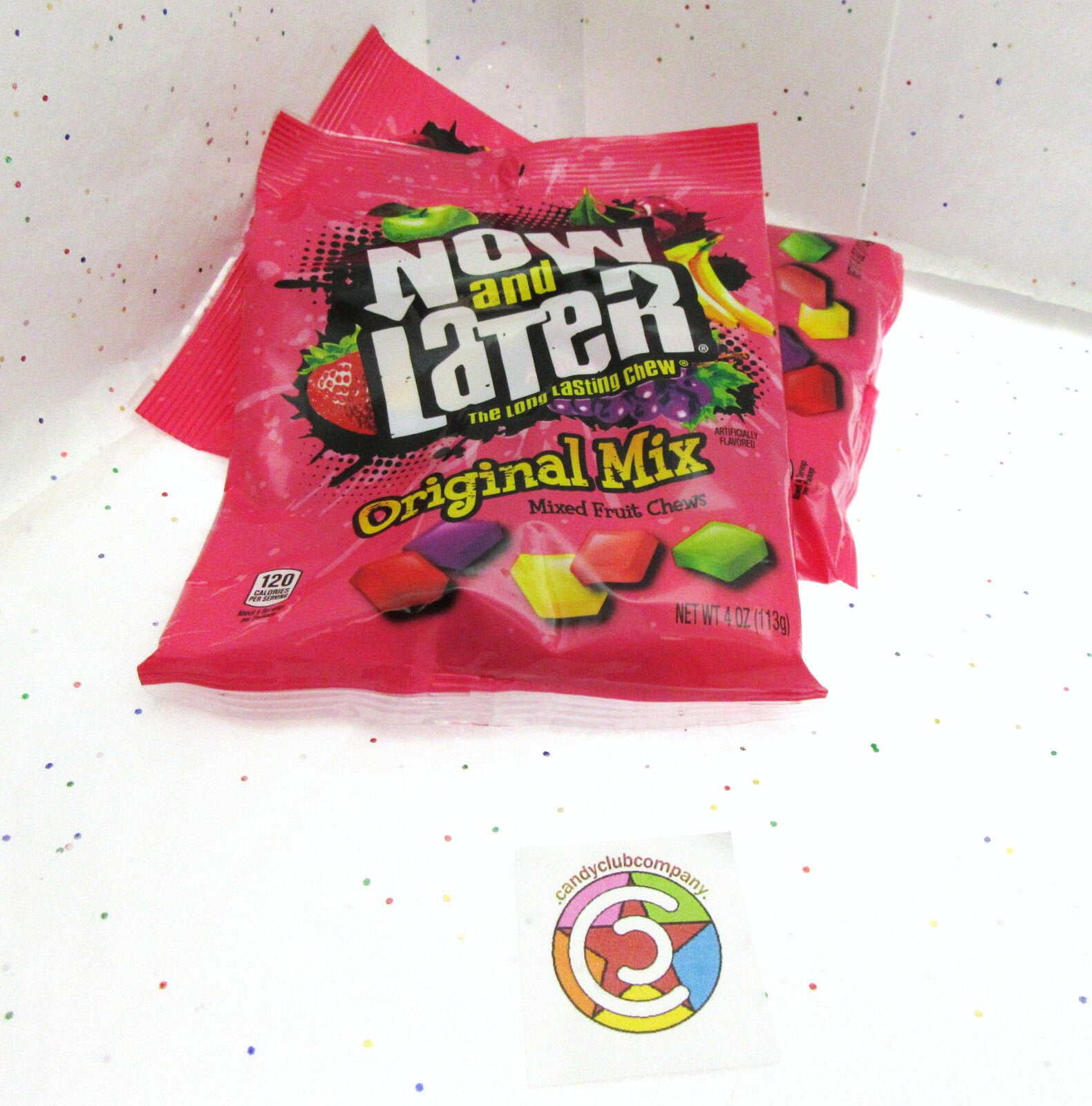 candyページ Now and Later Original Chewy Mix Candy, Assorted Variety Bag Pack
