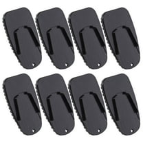 8 Pcs Motorbike Seat Pad Motorcycle Mats Black Kickstand for