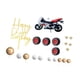 thumbnail image 5 of Decoración de pastel de motocicleta para cumpleaños infantil, lema de motocicleta, fiesta de conductores Estilo D, 5 of 9