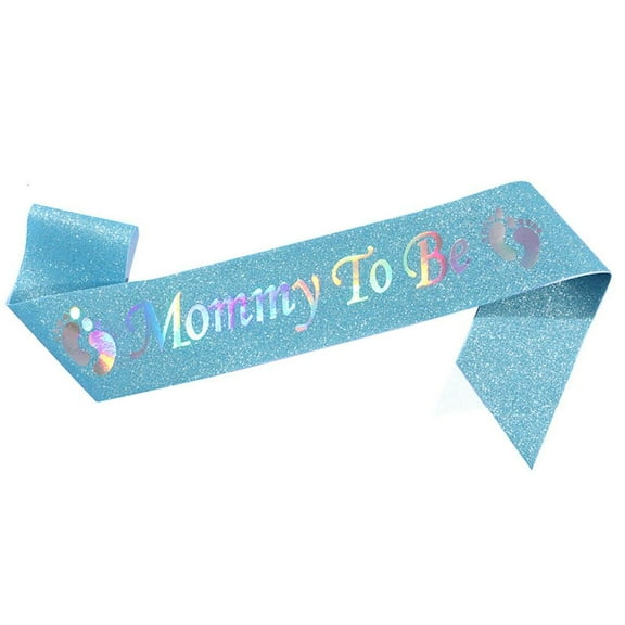 SDFGTstore Mommys To Be Satins Sash Baby Shower Sash for Gender Reveal,Welcome Baby, Baby Sprinkle,Baby Shower Decorations 3Colors