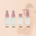 thumbnail image 2 of Unique Bargains Travel Container Set 5 PCS Pink, 2 of 5