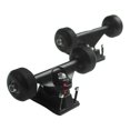 thumbnail image 4 of Rueda y eje de patineta Almohadillas de patineta Profesionales de alta velocidad Doble balancín Negro, 4 of 5