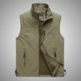 thumbnail image 1 of Chaleco de Terciopelo Heldig Nuevo Otoño Invierno Chaqueta de Tierra para Hombres, 1 of 4