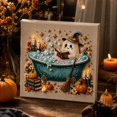 thumbnail image 3 of Halloween Diamond Art, DIY Halloween Ghost In Cauldron Diamond Painting Kit,Pearl Beads and Gem Art Supplies, Halloween Ghost Pearl Art Craft Kit for Halloween Decor, Home Display and Halloween Gifts, 3 of 6