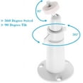 thumbnail image 4 of TiokMc Adjustable Security Wall Mount for Arlo Cameras, White, 3 Pack, 4 of 8