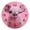 W7, variant on Non-Ticking Silent Wall Clocks Battery Operated Personalized Decor Clock for Bathroom,Office-Cute Pink Piglet With Smiling(10inch)