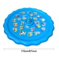 thumbnail image 2 of Almohadilla rociadora de 67 pulgadas juguetes acuáticos almohadilla rociadora de agua inflable redonda diversión para niños, 2 of 8