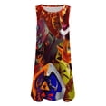 thumbnail image 4 of Game The Legend Of Zelda Sleeveless Dress For Womens Summer Novelty Sundress Soft Casual Knee Length Loose Tank Dress, 4 of 7