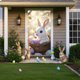 thumbnail image 4 of Yusimy Easter Door Curtain Door Cover Decorative Curtain Party Supplies for Room Garden Wall Decor Easter Holiday, 4 of 6