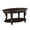 Espresso | Coffee Table, variant on GZXS 2-Tier Round End Table with Shelf, 22" Dia Classic Accent Side Table with Curved Legs, Antique Natural Finish, for Living Room or Small Space