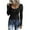 Black, variant on Women Long Sleeve Henley T Shirts Button Down Slim Fit Tops Scoop Neck Ribbed Knit Shirts Beautiful Basic Women's T-Shirts
