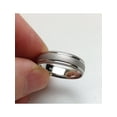 thumbnail image 2 of Mens 10K White Gold Comfort Sandblast Finish Wedding Band, 2 of 3