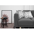 thumbnail image 3 of Ambesonne Nature Throw Pillow Cover 2 Pack, Twiggy Tree Branches, 20", Black and White, 3 of 7