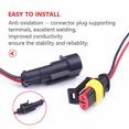 thumbnail image 4 of 6Pin Way Car Male Female Electrical 18AWG Wire Connector Plug Waterproof USA, 4 of 5