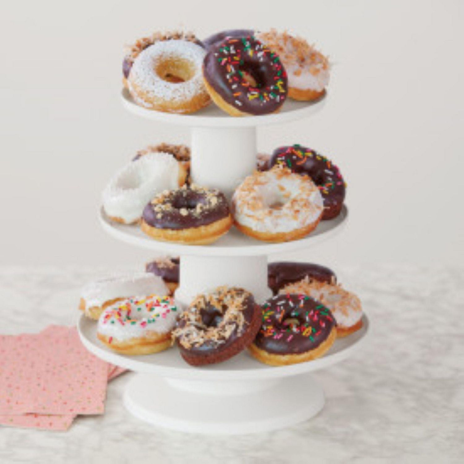 Wilton Stacked 3-Tier Cupcake and Dessert Tower