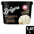 thumbnail image 2 of Breyers Butterscotch Ripple Light Ice Cream, 1.41 L, 2 of 9
