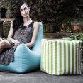 thumbnail image 3 of Jaxx Luckie Pouf Poire d'Extérieur pour Patio, Rayé Lime, 3 of 3