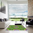 thumbnail image 6 of Ahgly Company Indoor Rectangle Patterned Green Abstract Area Rugs, 7' x 9', 6 of 6