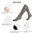 thumbnail image 5 of Sikiie Daisies Flowers 1 Pairs Compression Socks for Men and Women 15-20 mmHg Running Support Socks, 5 of 7