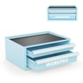 thumbnail image 1 of Caja de herramientas WORKPRO 12.5 Mini con 2 cajones y 1 espacio de almacenamiento abierto en la parte superior, 1 of 7
