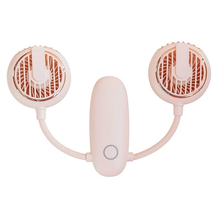 

Fan Home Appliances Portable Handheld Fan Personal Fan Small Usb Fan Rechargeable Battery Hand Fan for Family Travel Dual Heads with 3 Speeds of Strong Wind