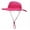 Hot Pink, variant on Kiplyki Adult Women Solid Sunshade Hat Fisherman's Hat Basin Hat Outdoor Bucket Hat